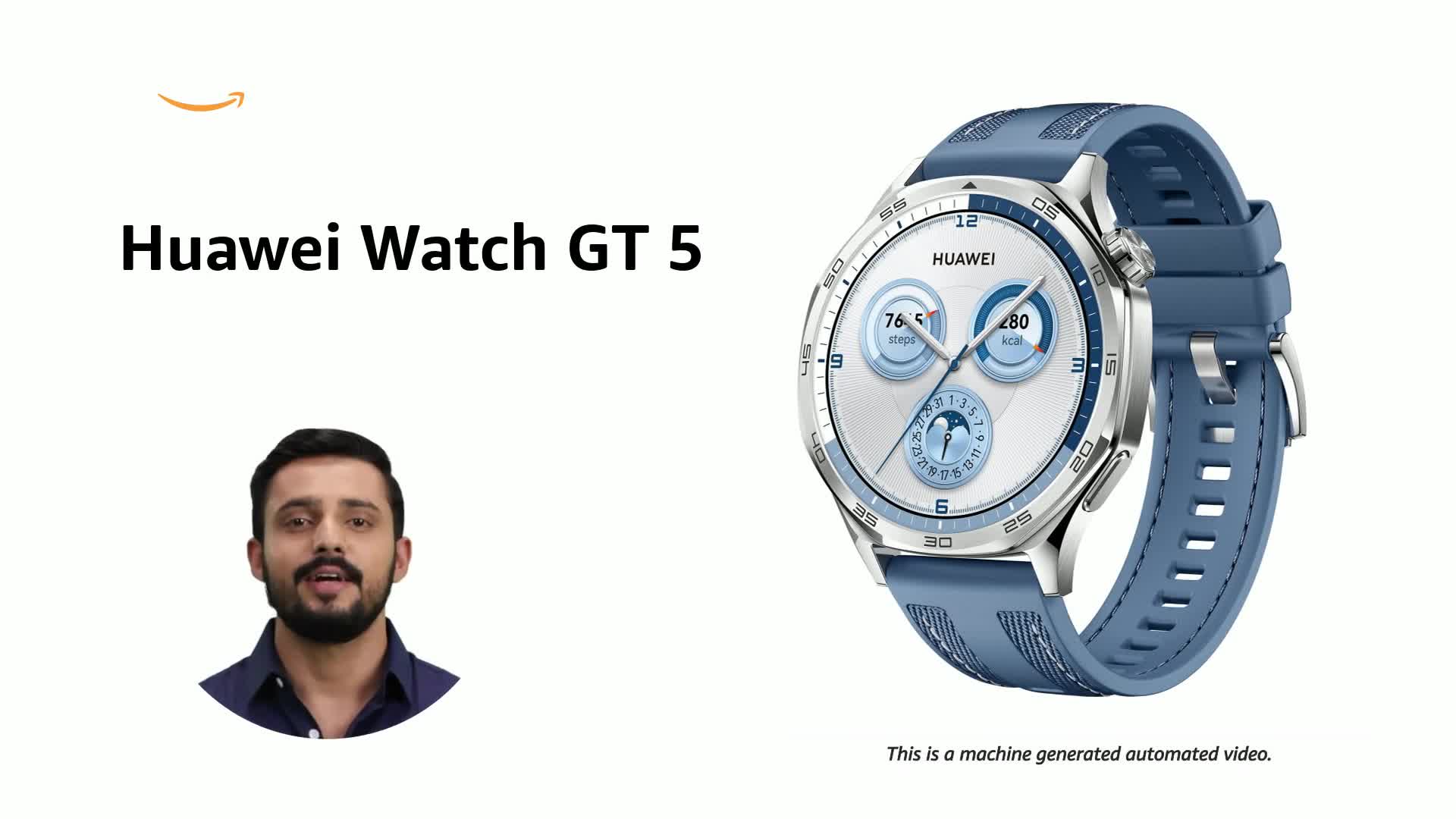 HUAWEI Watch GT 5 46mm Smartwatch, Up to 14 Days Battery Life, iOS